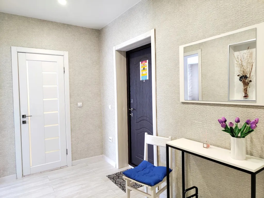 Квартира с видом на реку и горы