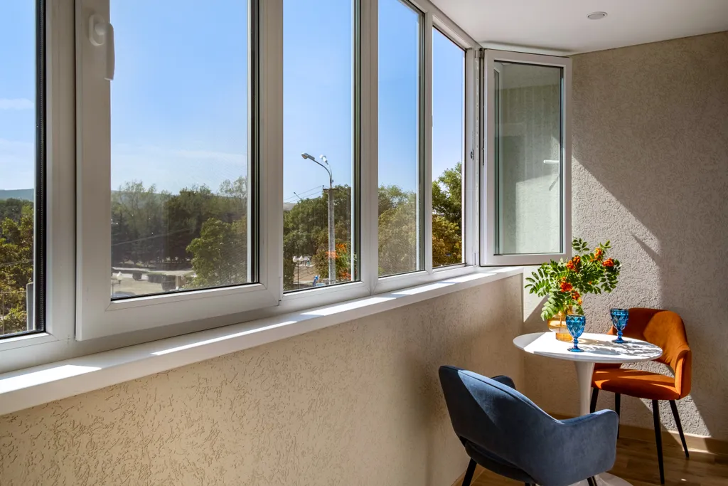 Уютный, с красивым видом апарт