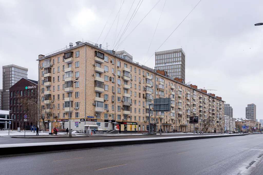 Квартира Светлая квартира-студия с видом на Москва Сити — Москва