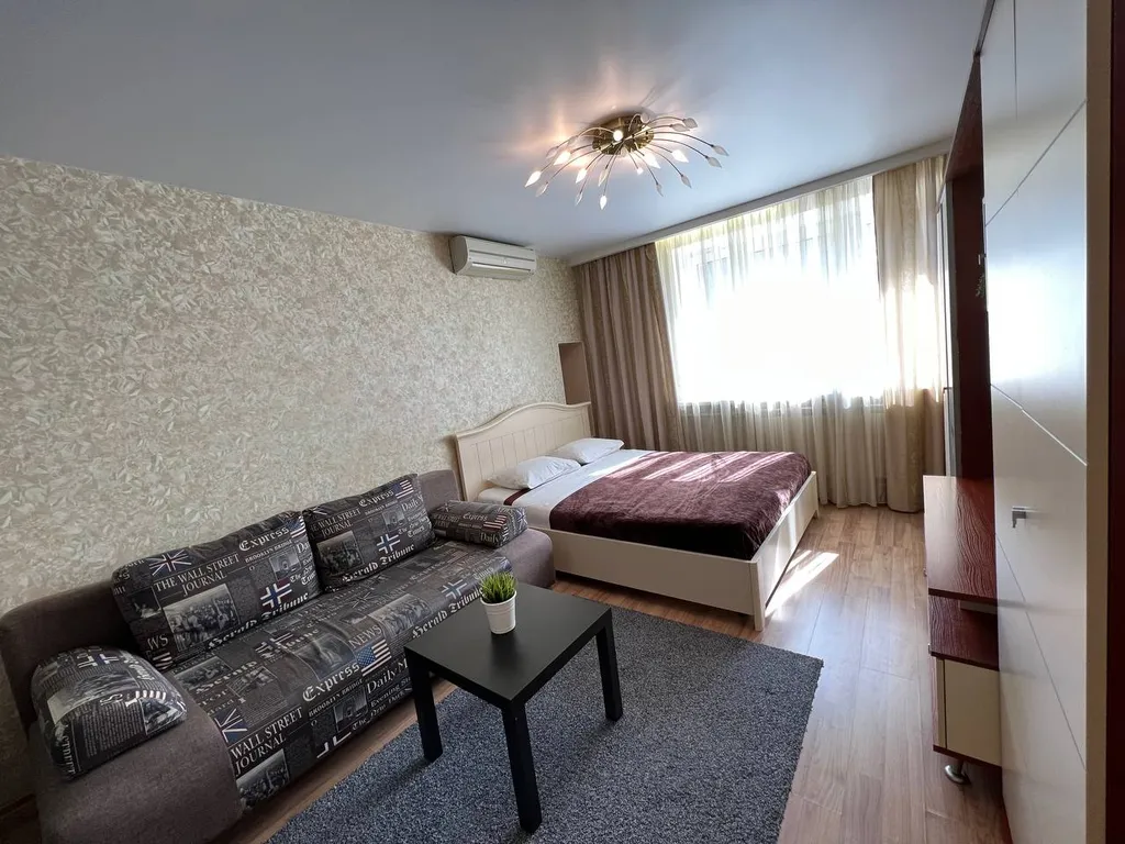 1к квартира в Деловом и Историческом Центре города с Новогодней Елкой