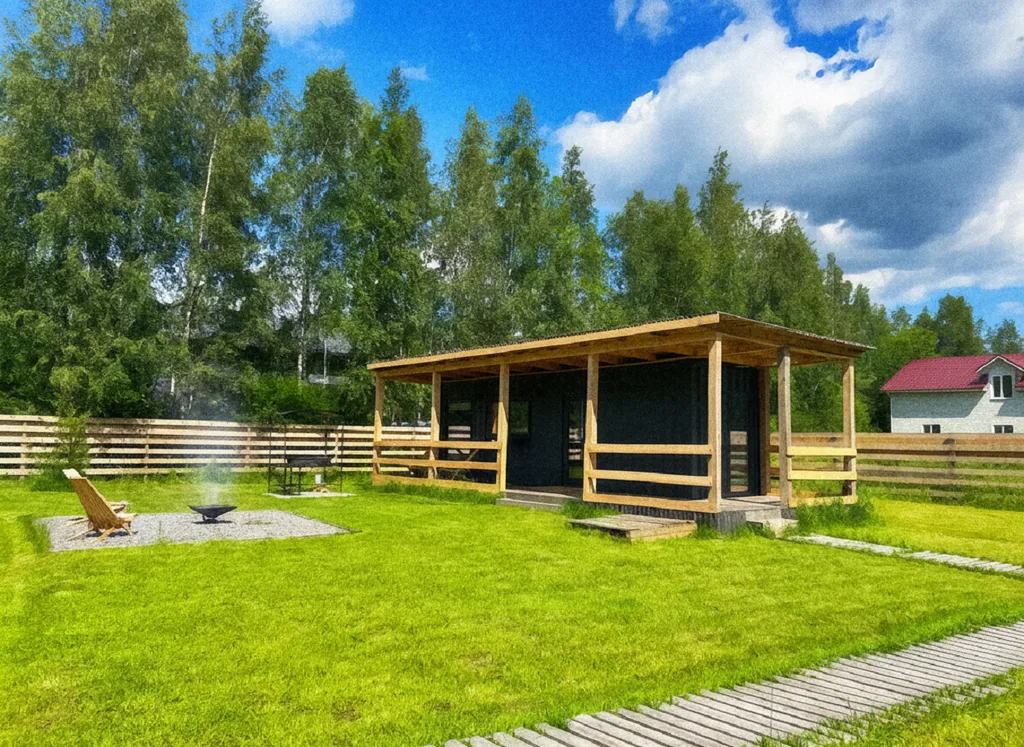 Уютный загородный дом на собственном участке