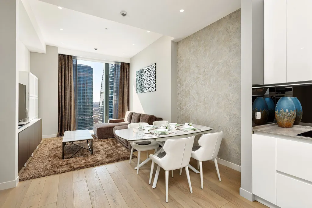 Премиум 3-комнатный апартамент в Москва Сити