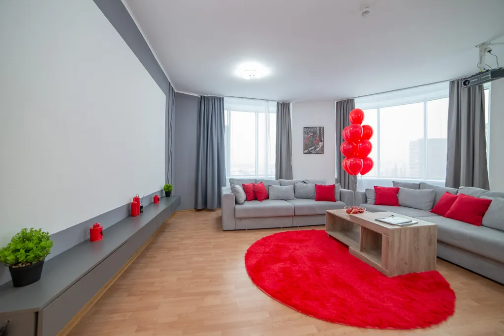 Бордовый закат в Чемпион-парк