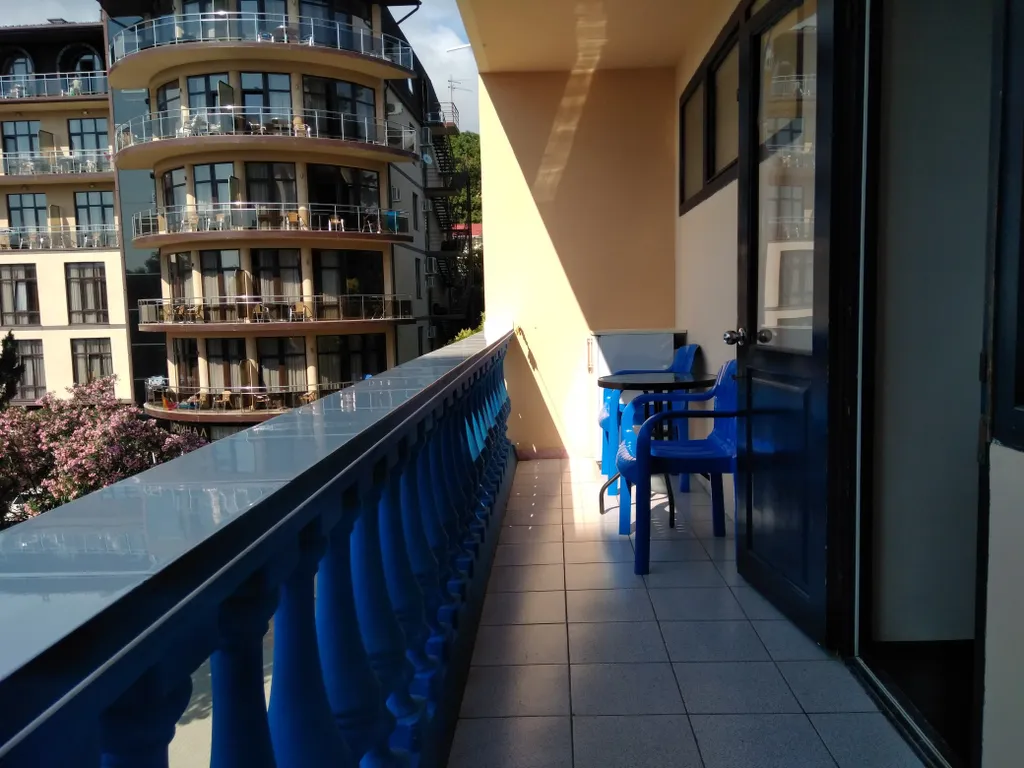 Морская Звезда к.3 - студия с 3-мя односпальными кроватями и лоджией