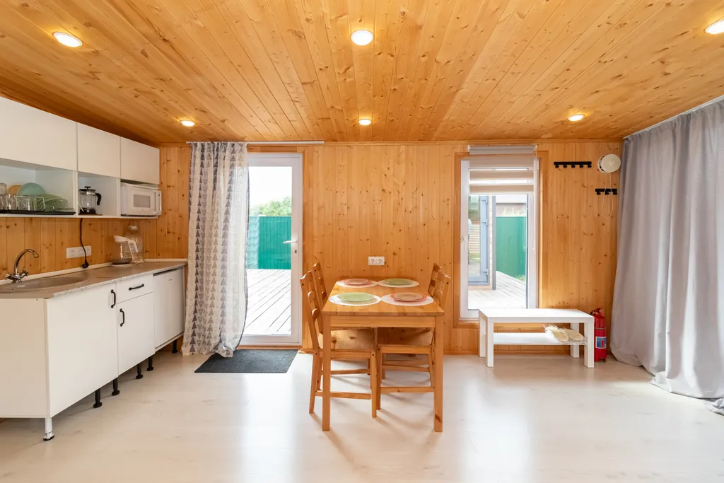 Дом 30m2 — чан, кухня, Wi-Fi
