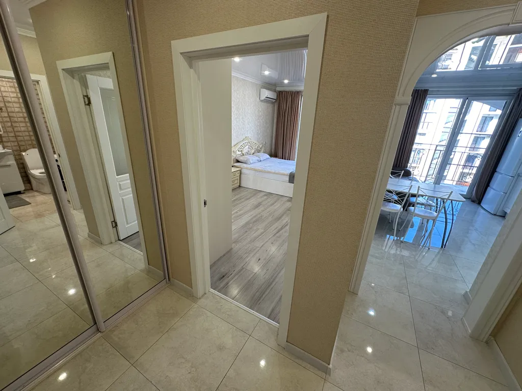 Апартаменты с видом на море у пляжа