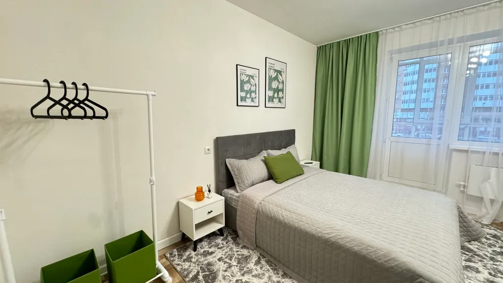 Квартира Квартира Стильная студия в микрорайоне Покровский — Красноярск