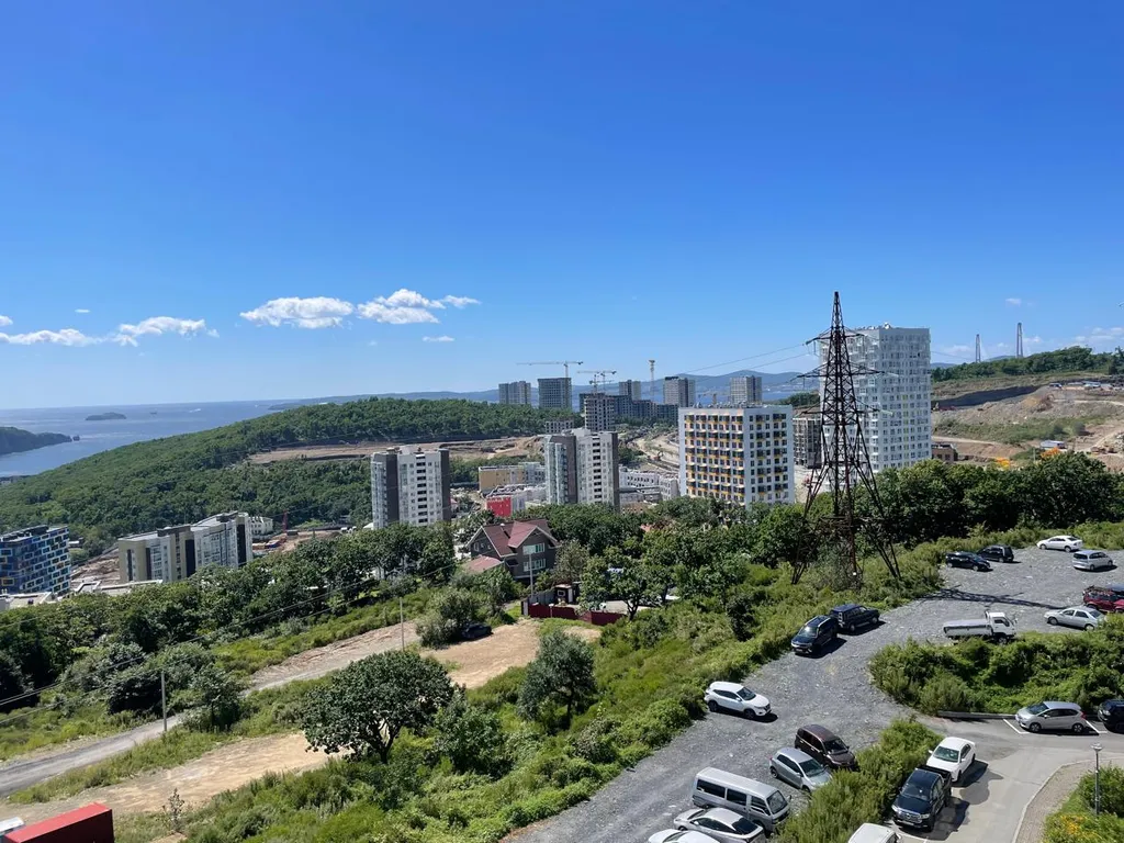 Квартира Современная 1-комнатная квартира с видом на Патроколе — Владивосток