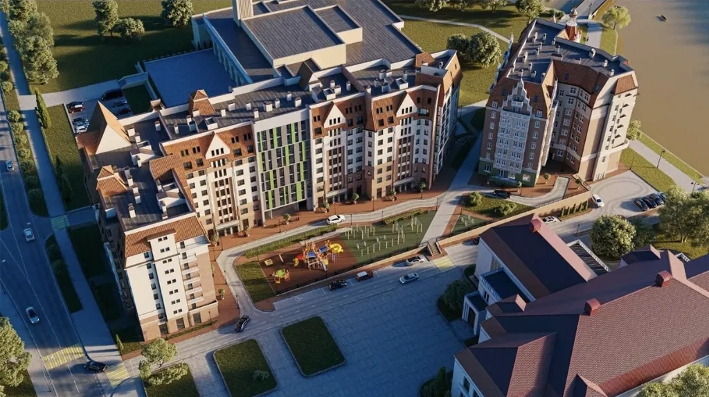 Квартира Кёнигсберг-апартаменты с 2-мя спальнями в историческом центре — Калининград