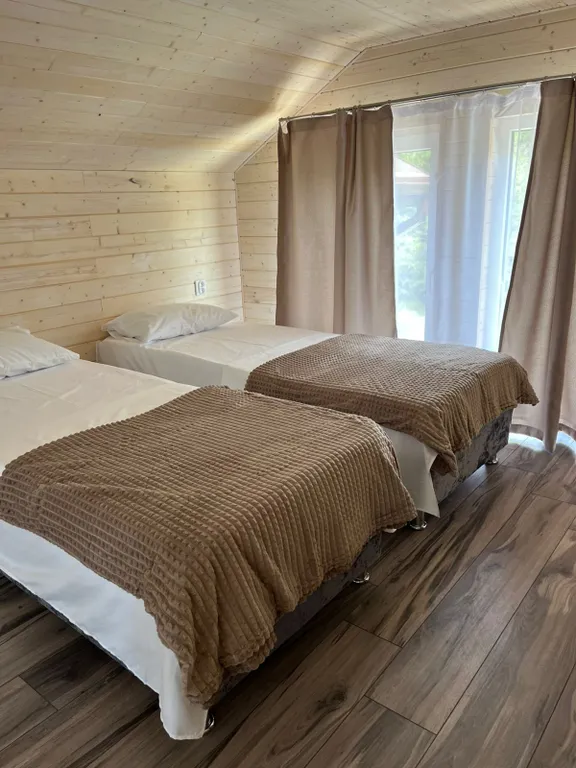 Уютный домик в эко-компексе с бассейном