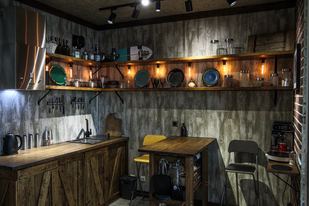 Konigloft XII уютная квартира-студия с проектором и винилом