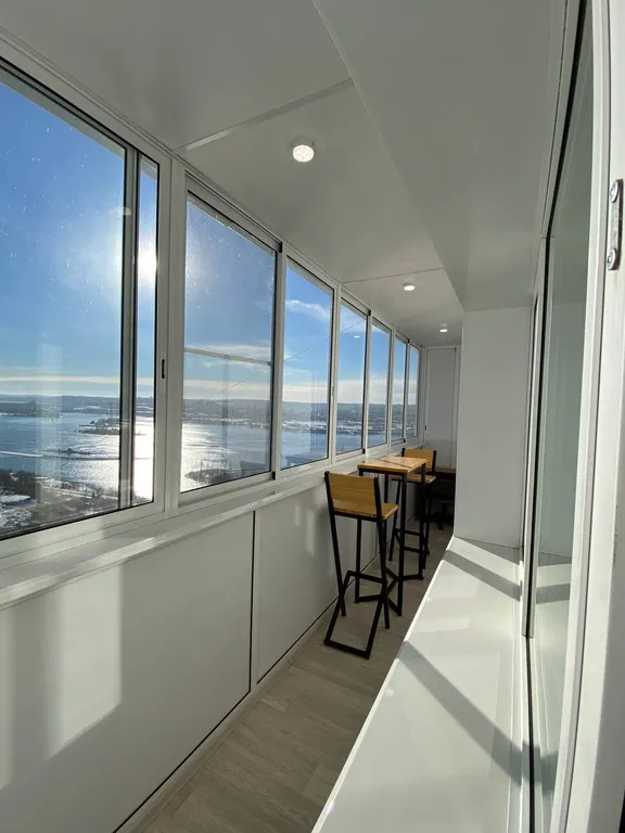 Видовая евро-двухкомнатная квартира