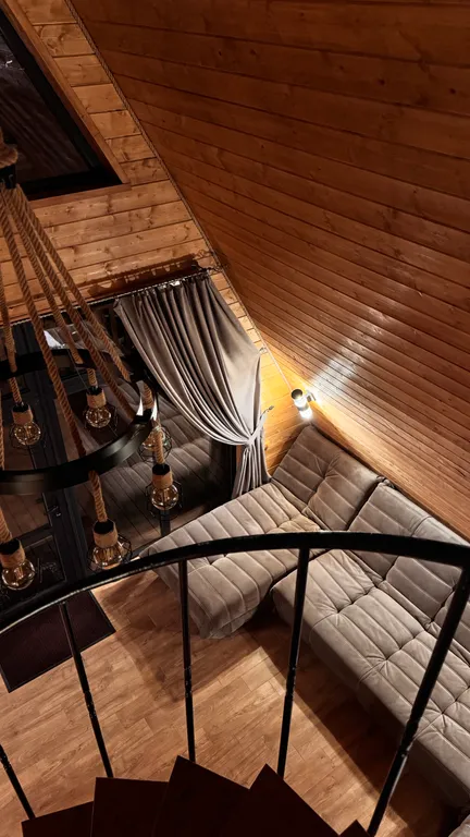 Коттедж Уютный домик A-Frame с видом на горы — Архыз