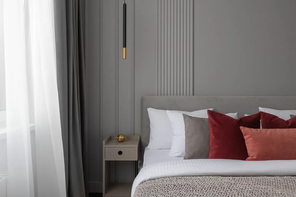 Квартира Новая квартира Бургунди Сьют с дизайнерским интерьером — Москва