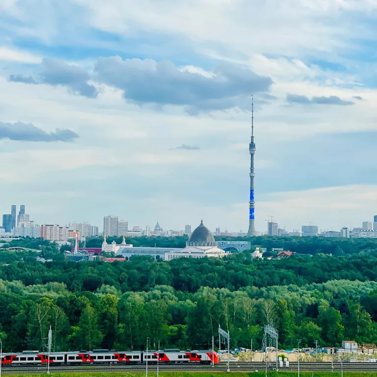 Квартира Квартира ВДНХ Зеленый апартамент — Москва