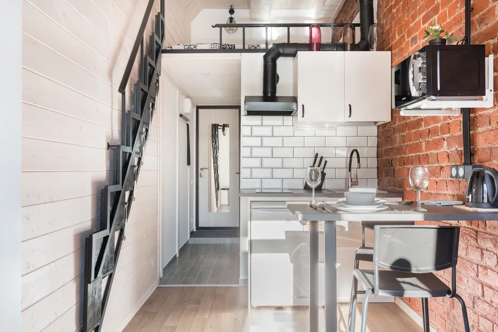 Квартира Квартира Атмосферная студия 5 в историческом центре — Санкт-Петербург