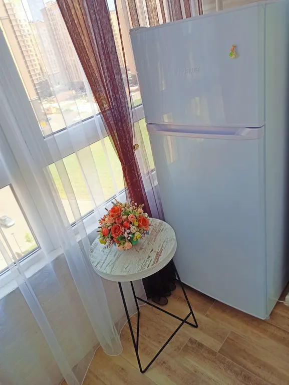 Уютная 1-к квартира в жк российский