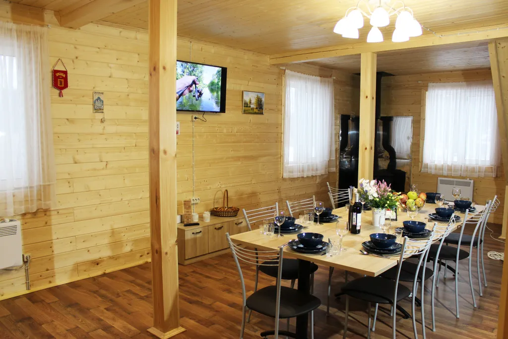 Коттедж Коттедж на берегу озера Вуокса — Марьино