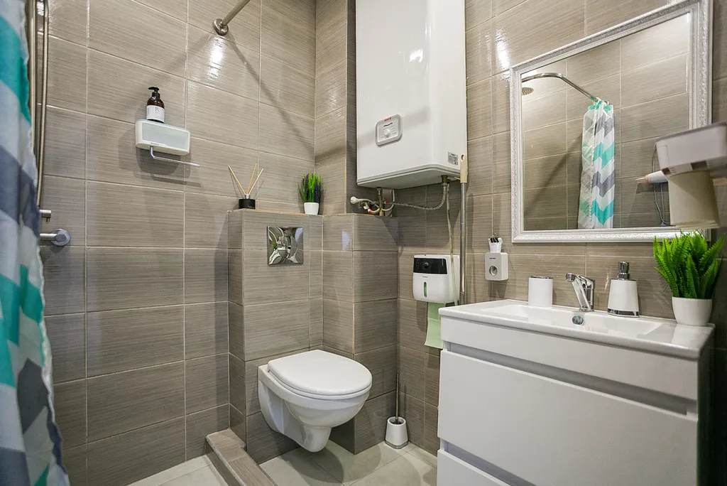 Квартира-студия с видом на море и парк