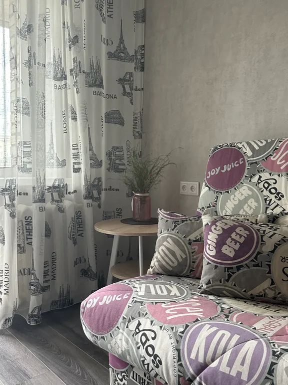 Уютная квартира в центре с панорамным видом на город