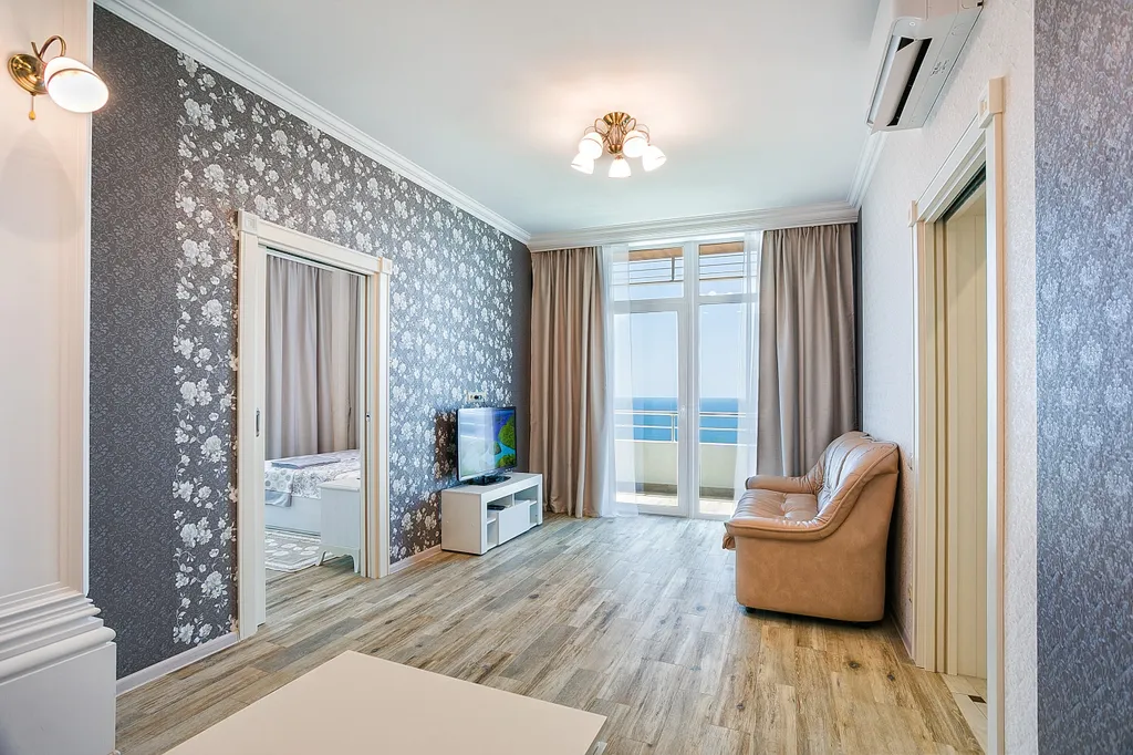 2-х комн.квартира с террасой и видом на море рядом с Приморским парком