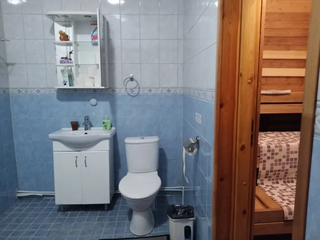 Дом c финской дровяной сауной и отдельной баней в Карелии