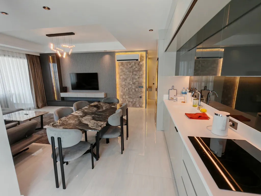 Квартира 2+1 XL в Azura World c видом на бассейн и аквапарком