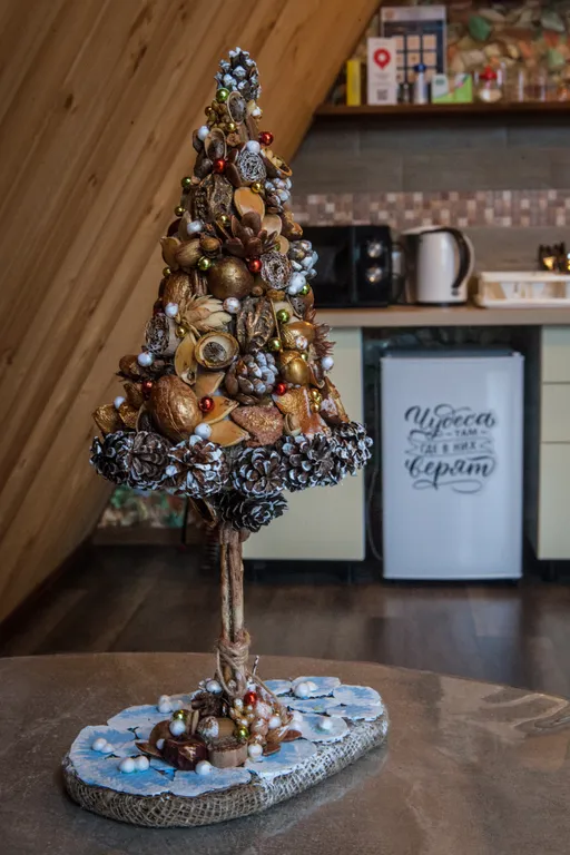 Афрейм (дом-шалаш) ОСЕНЬ с баней