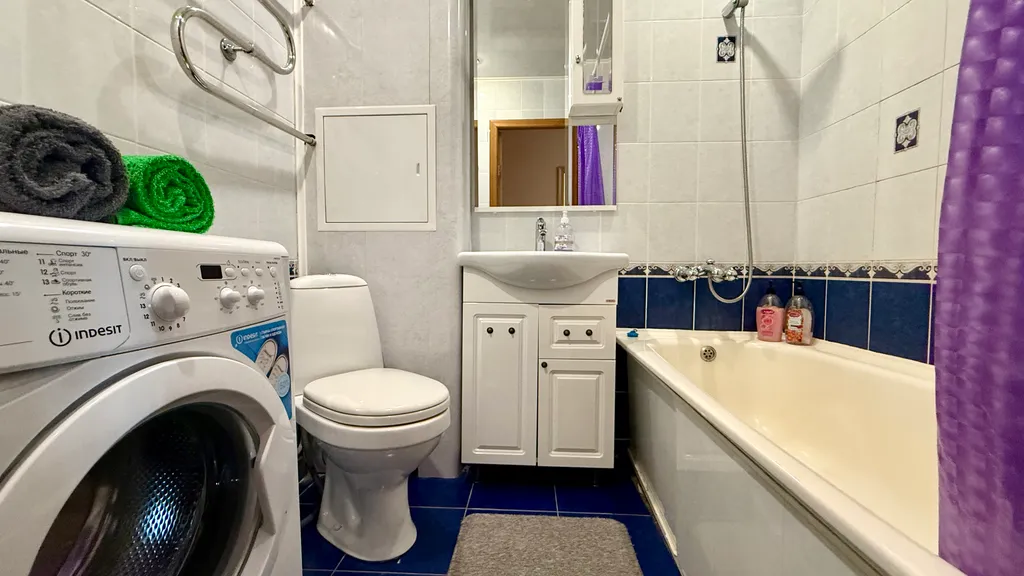 Однокомнатная квартира с видом на Обь