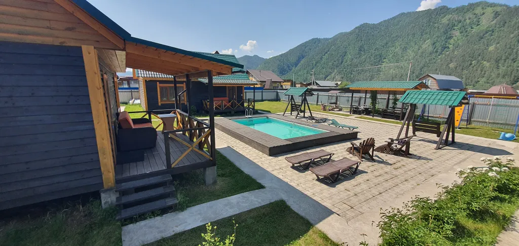 Коттедж Дом с видом на горы — аренда посуточно в Чемал