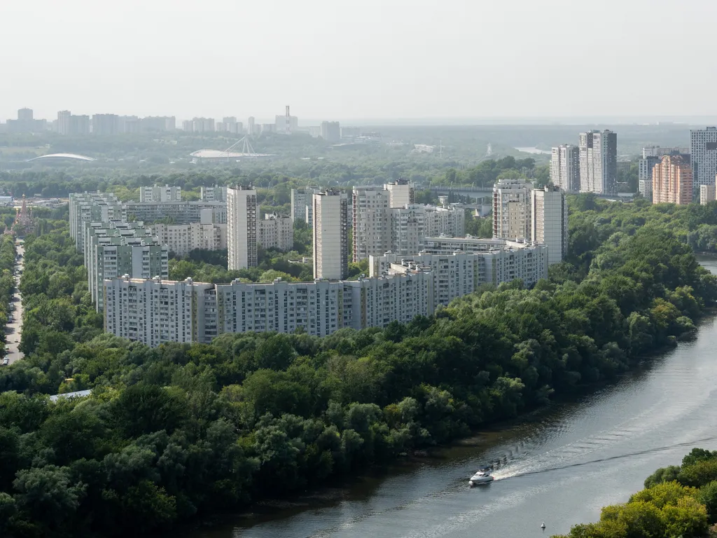 Квартира Квартира Студия с видом на Москву-реку — Москва