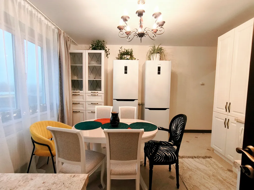 Стильная квартира в новом ЖК для 8