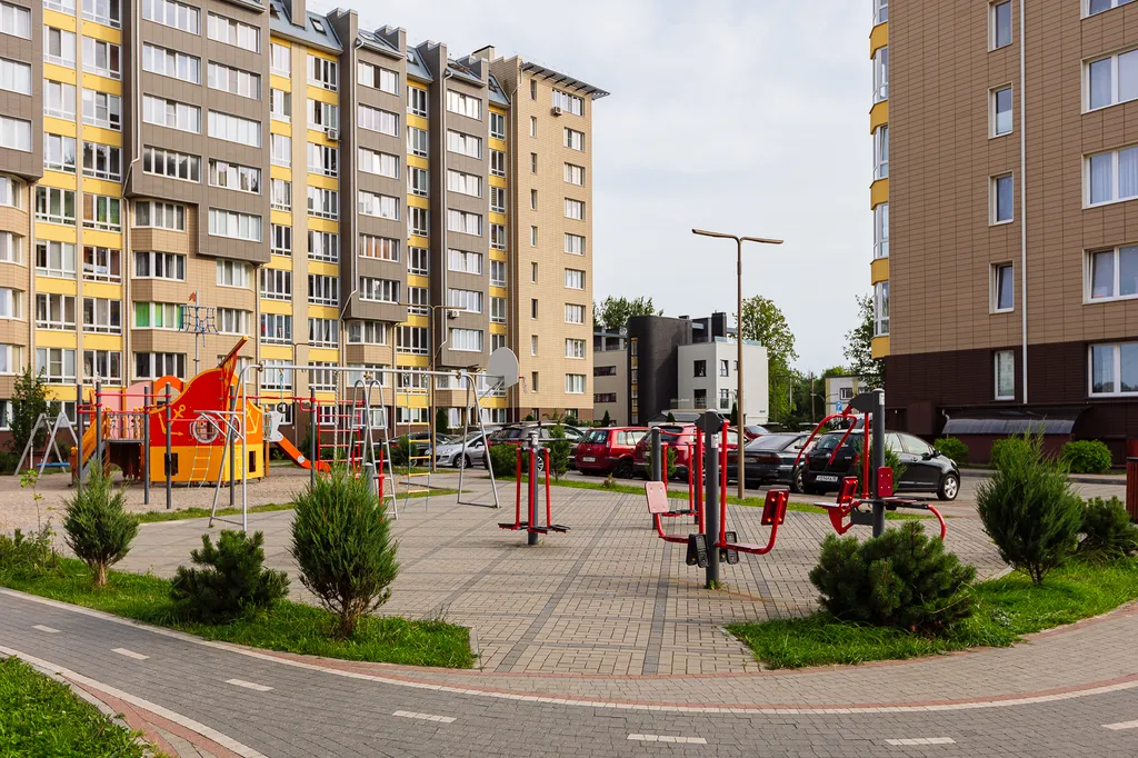 Квартира Квартира Вид на озеро! Пешком за 15 мин до Балтийского моря — Зеленоградск