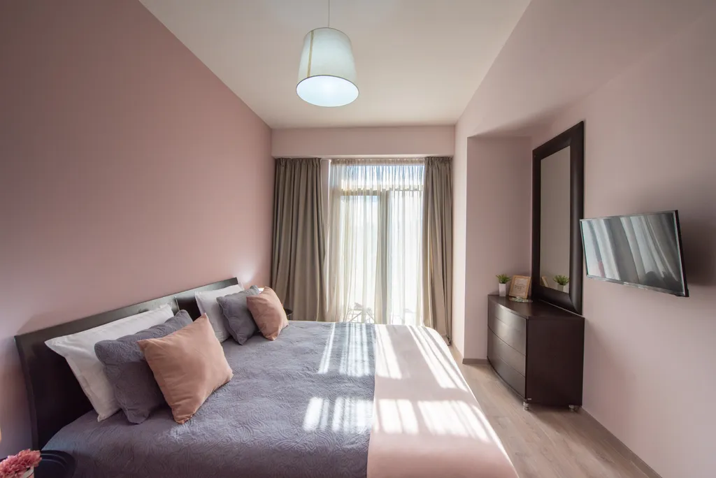 Квартира около парка с панорамном видом на город