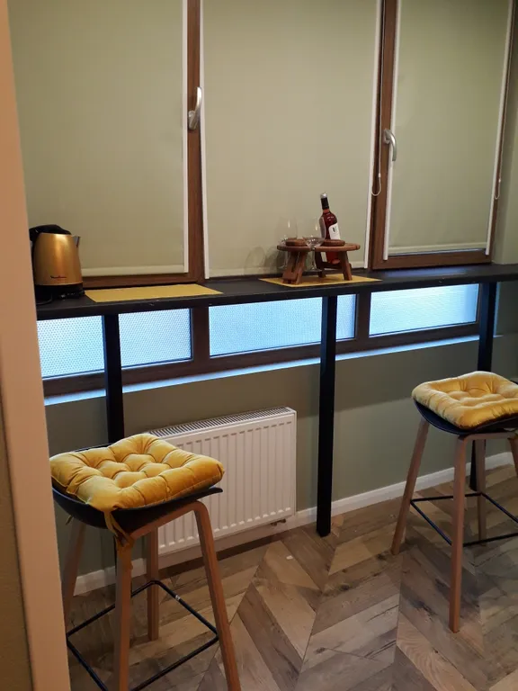 Уютная квартира с камином