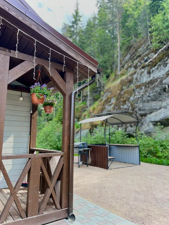 Уютный домик в живописном месте с прекрасными видами