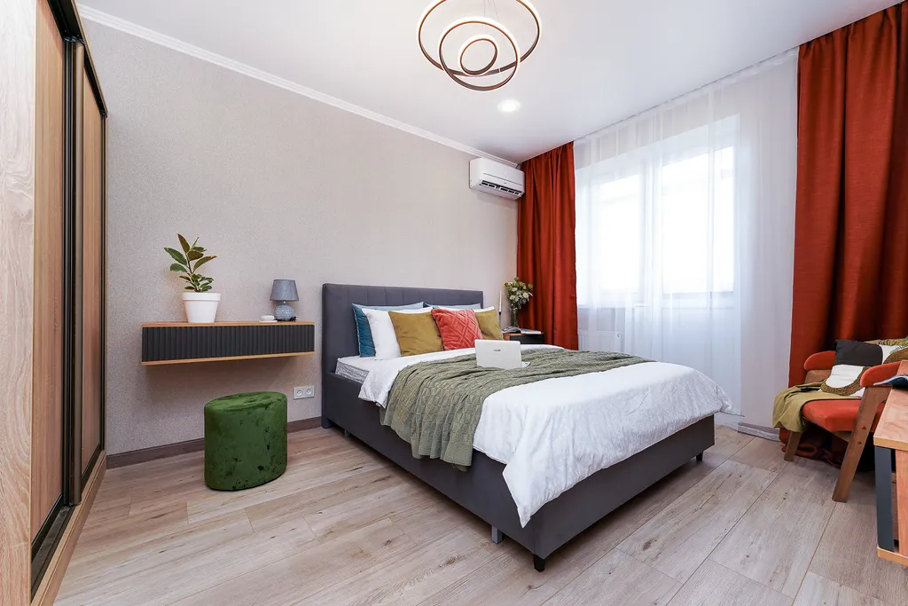 Яркая ухоженная квартира