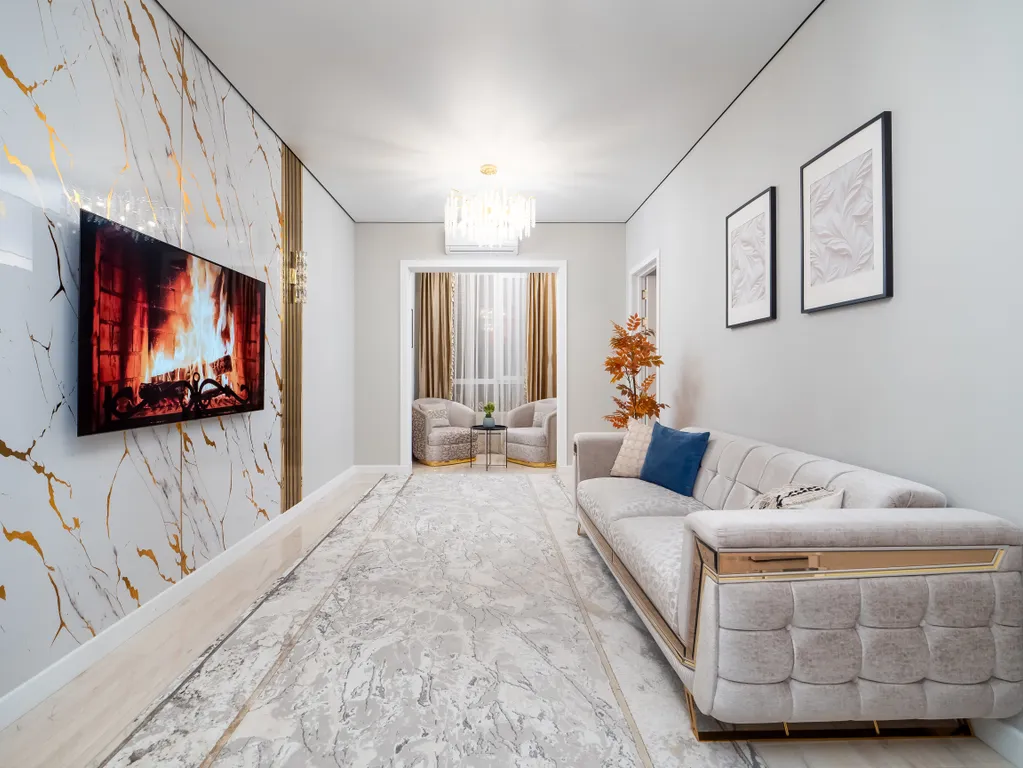 3-комнатная квартира в районе "Mega Alma-Ata"