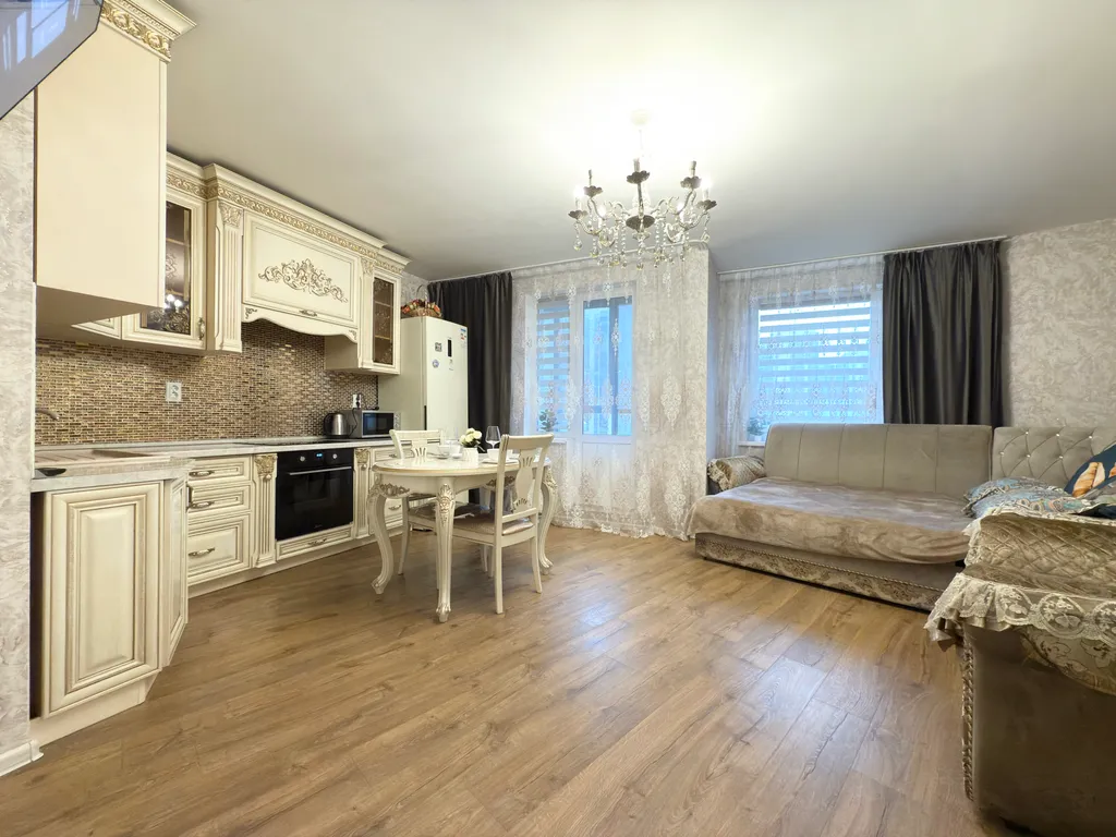 Уютная квартира-студия пять минут от метро Девяткино, красная ветка