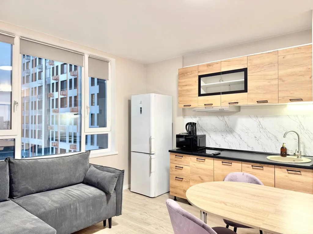 Евро-трехкомнатная квартира в ЖК Спутник