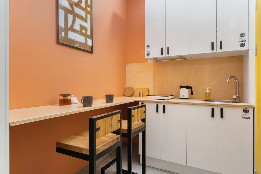 Квартира Квартира Смарт-студия у метро Василеостровская — Санкт-Петербург