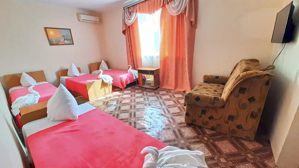 Уютный четырёхместный номер