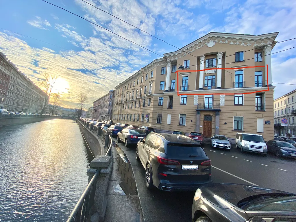 Квартира Видовая квартира с балконами на канал Грибоедова — Санкт-Петербург