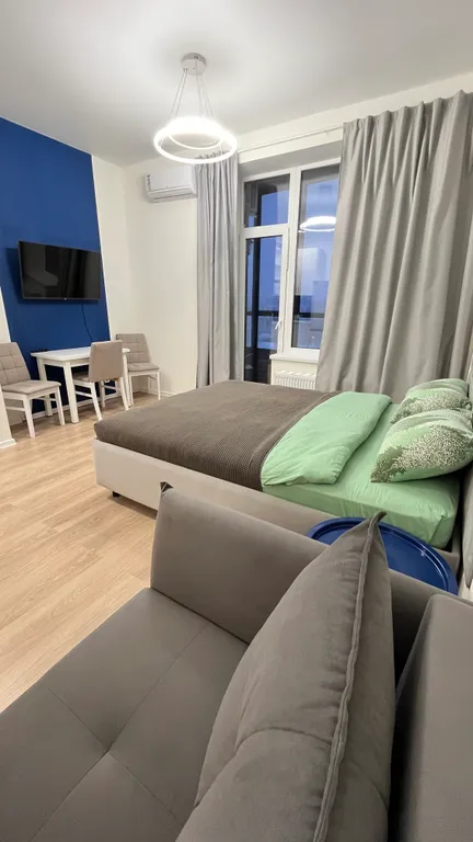 Квартира Квартира Комфортная студия для 3 человек в новом доме — Песочный