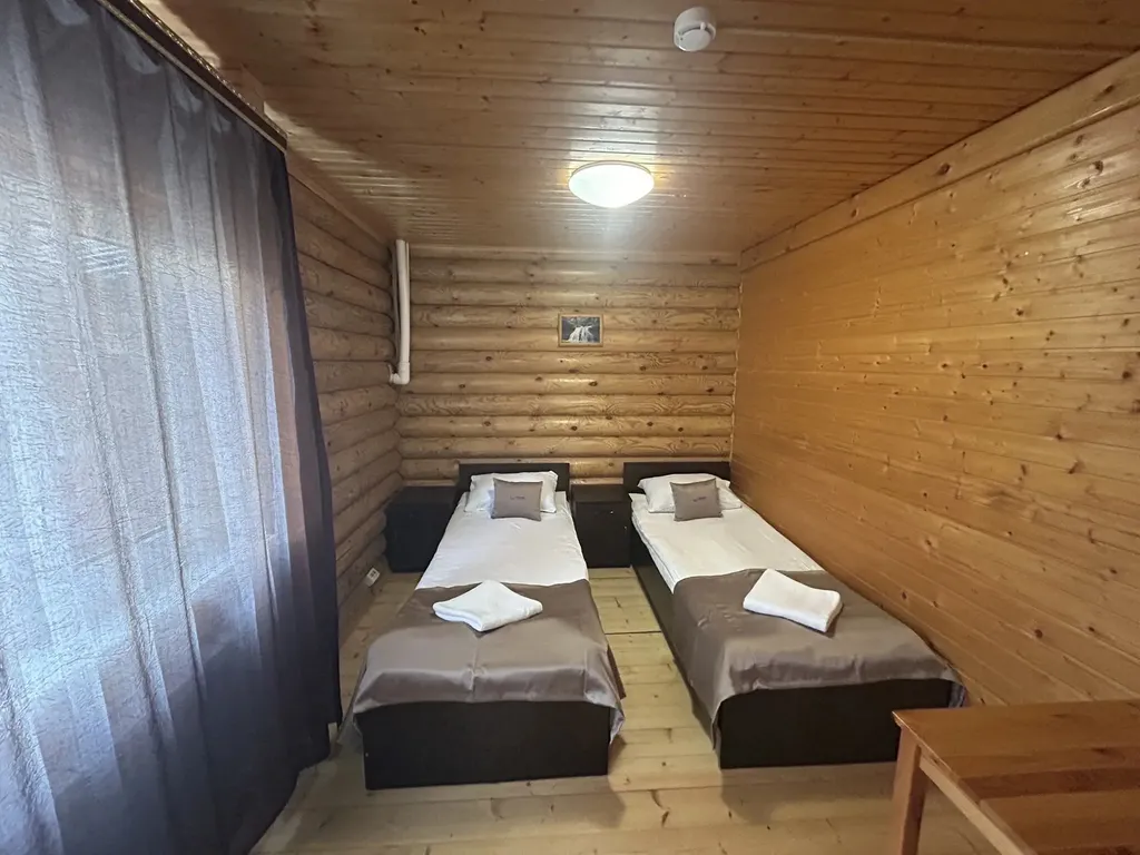 Дом 20m2 — чан, раздельные кровати, мангал