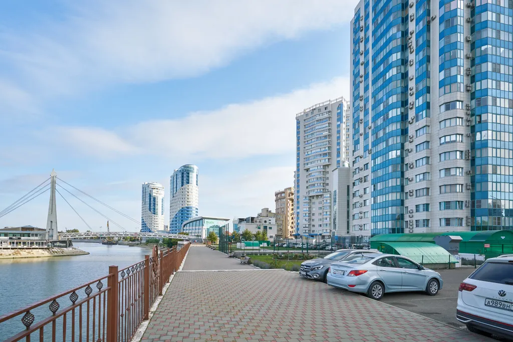 Квартира Квартира Стильная студия на набережной реки Кубань — Краснодар