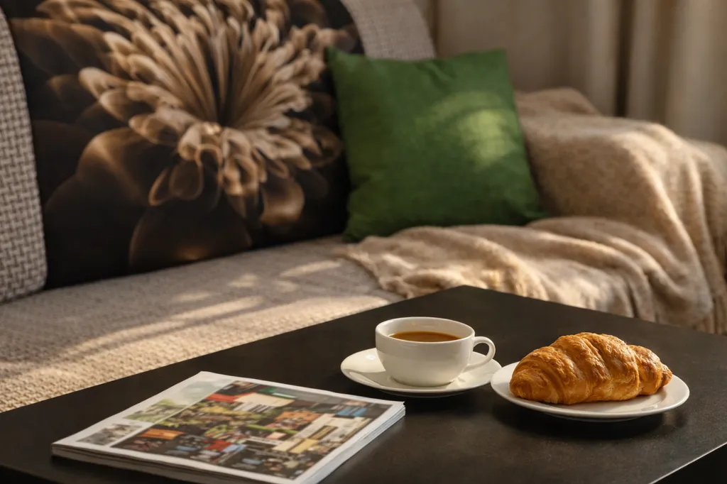 Просторная квартира с видом на город