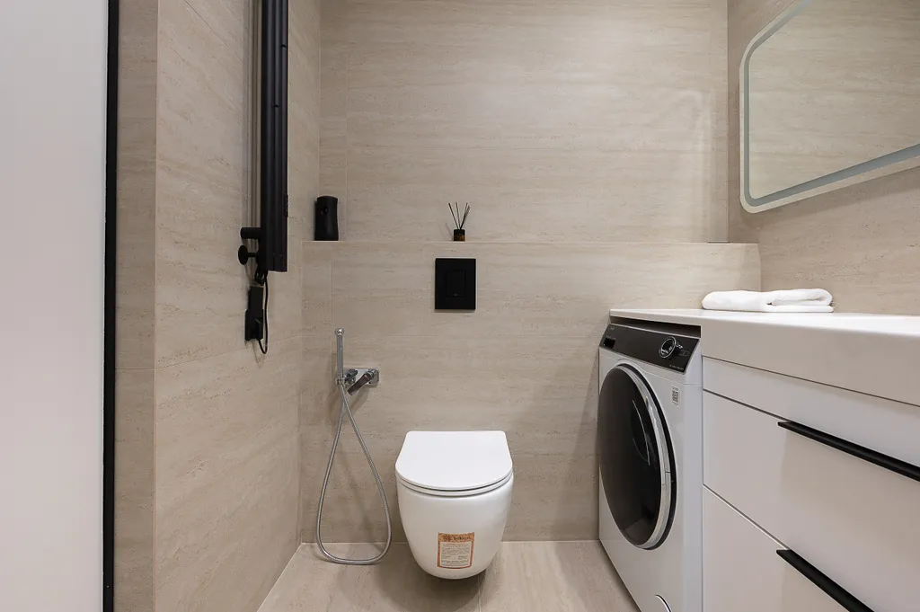 Двухкомнатный Lux с одной спальней