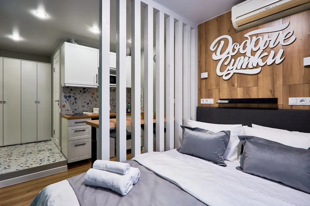 Квартира Уютная студия для динамичной жизни — аренда посуточно в Подольск