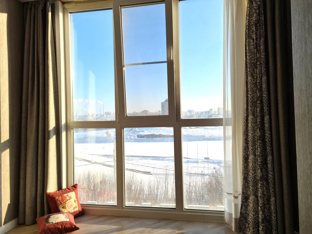 Роскошная с панорамным видом на залив, гостиничный сервис, кондиционер